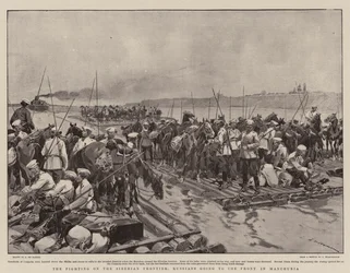 De gevechten aan de Siberische grens, Russen gaan naar het front in Mantsjoerije