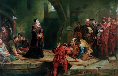 Thomas Cranmer bij de Verraderspoort