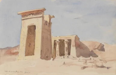 De Tempel van Dendur, met de Pylon