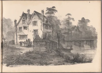 Een van een serie van zestig schetsen van cottages. Londen, 1825.