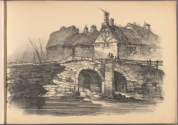 Een van een serie van zestig schetsen van cottages. Londen, 1825.
