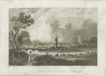 Stafford - Zuidwestaanzicht: gravure, nd [c 1830]