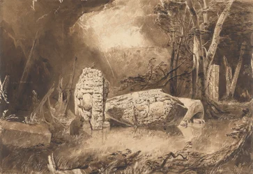 Maya Stela in Copan, Honduras