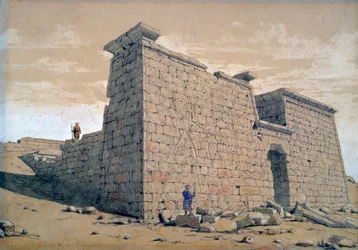 Tempel, Nubië, Egypte (1824)