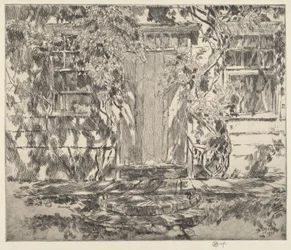 Oude Deur, Easthampton, 1920.