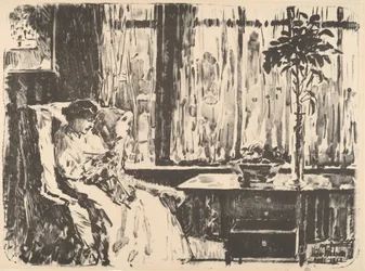 Het brede gordijn, 1918