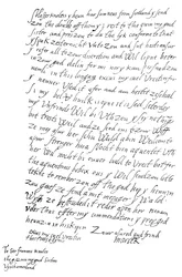 Brief van Mary Queen of Scots aan Sir Francis Knollys, 1568, 1865