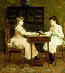 Oude vrijster, 1886