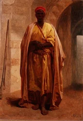 Portret van een jonge Arabier