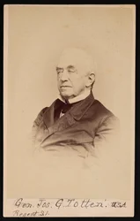Portret van Gen. Joseph Gilbert Totten 1788-1864, voor 1864