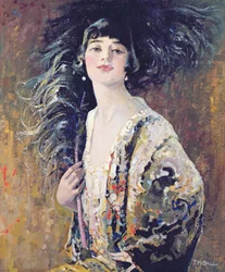 De zwarte waaier, 1929