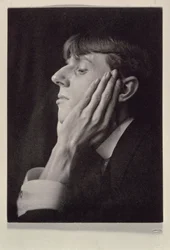 Portret van Aubrey Beardsley (1872-98) door Frederick Evans (1853-1943)