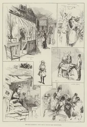 De Ierse tentoonstelling, Fancy Fair op de oude Ierse markt