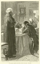 Ze baden samen zowel voor als na de maaltijd