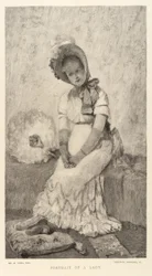 Portret van een dame