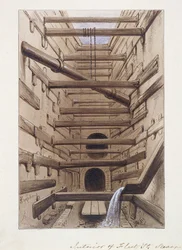Fleet Street, Londen, 1845