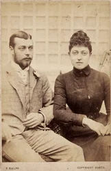 Prins George en prinses Victoria