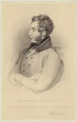 Portret van Edward Bulwer-Lytton, Baron Lytton
