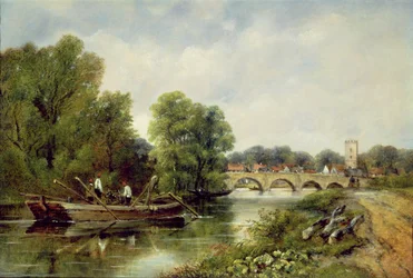 De brug bij Henley-on-Thames