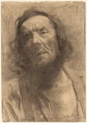 Hoofd van een man, 1884