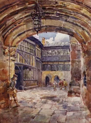 Binnenplaats, St Marys Hall, Coventry