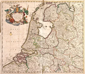 Kaart van de Belgische Federatie (België)