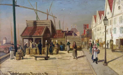 De Duitse Kade, Bergen