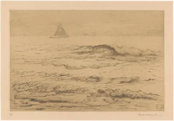 Zeilschip op zee