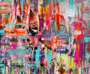 Kleurrijk, modern en abstract