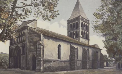 Aillas, Kerk, Zuidwestelijk geheel