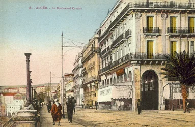 Algiers, Algerije, Le Boulevard Carnot