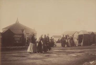 Badinrichting in Villers-sur-Mer, Deauville, Frankrijk