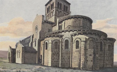 Châtel-Montagne, Kerk, Zuidoostaanzicht