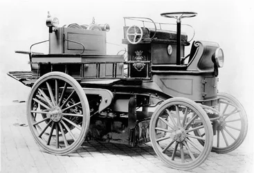 Elektrische auto voor de Parijse brandweer, 1899
