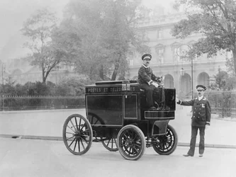 Elektrische postwagen, 1901