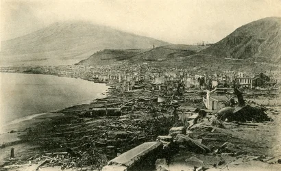 Algemeen uitzicht op Saint Pierre