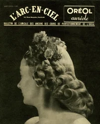 Kapsels en haarkleuring in Frankrijk in de onmiddellijke naoorlogse periode; omslag van 