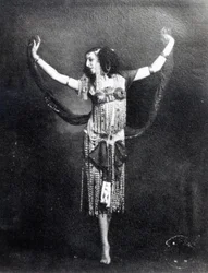 Ida Rubinstein in de rol van Salome