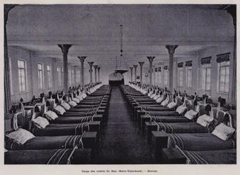 Het Russische leger: Korps van de Don-kadetten, Novo-Tcherkask, Slaapzaal