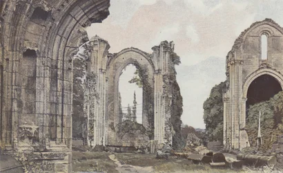 La Couronne, Ruïnes van de oude Abdij