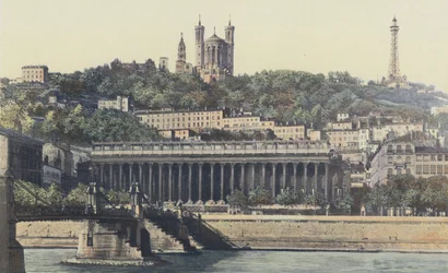 Lyon, Gerechtsgebouw en Basilieken van Fourvière