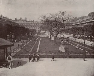 Parijs: Tuin van het Palais Royal