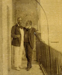 Paul Deroulede en Jean Sully Mounet in San Sebastian