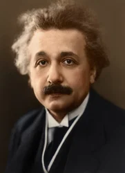 Portret van Albert Einstein, ca. 1922