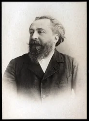 Portret van Catulle Mendes (1841-1909), Franse dichter