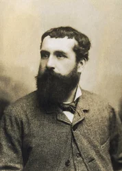 Portret van Claude Monet