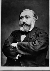 Portret van Leon Gambetta (1838-1882), Franse staatsman