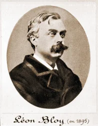 Portret van Léon Bloy, Franse schrijver, 1895