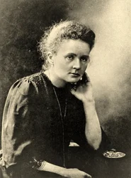 Portret van Marie Curie, ca. 1901