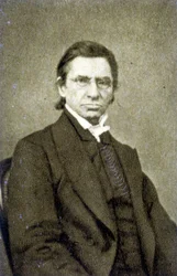 Portret van Maximilian Emile Littré (1801 - 1881) in 1869